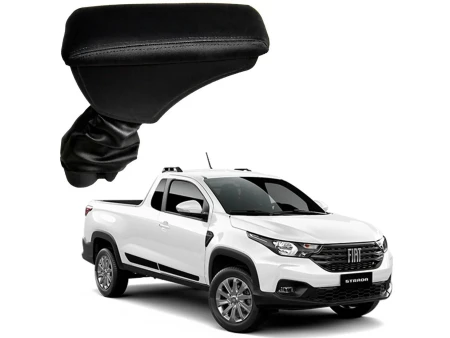 Apoio Descanso Encosto de Braço FIAT NOVA STRADA - Preto - 2020 a 2025